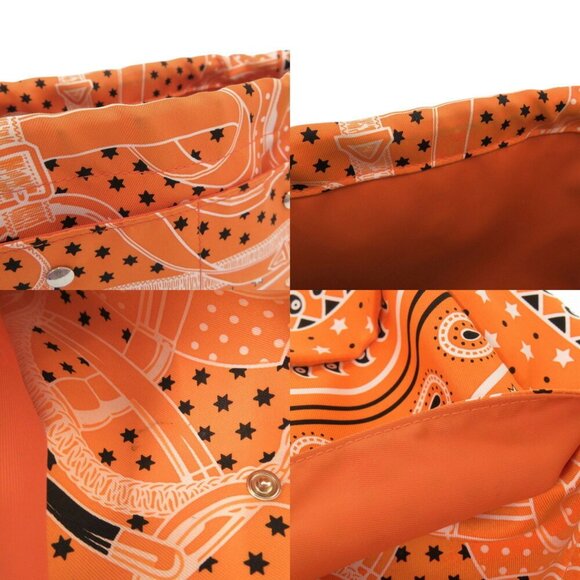 HERMES Orange Pouch - Picture 10 of 10